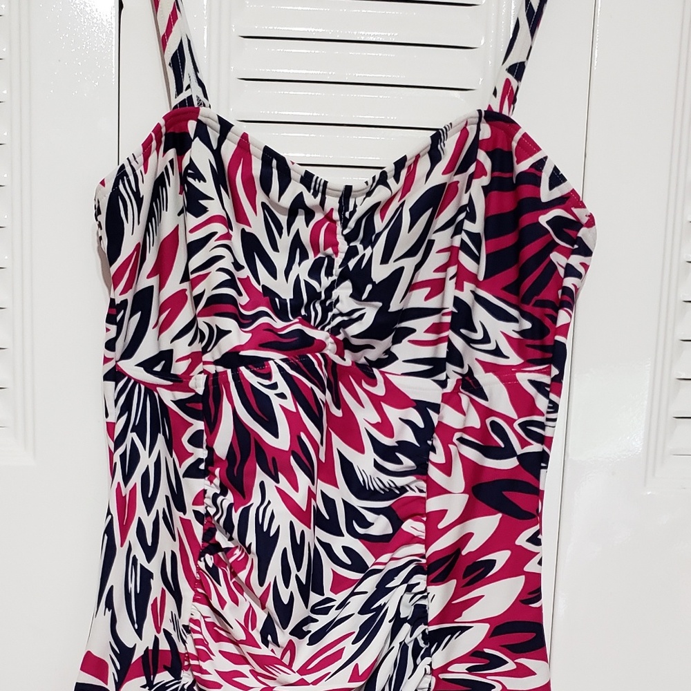Womans 2 piece swimsuit tankini Size Large